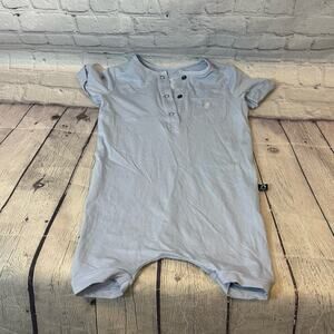 Rags to Raches Light Blue Shortie Romper